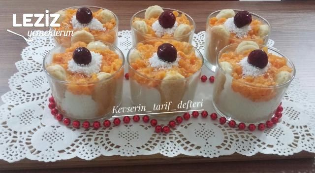 Cennet Hurmalı Harika Tatlı Tarifi