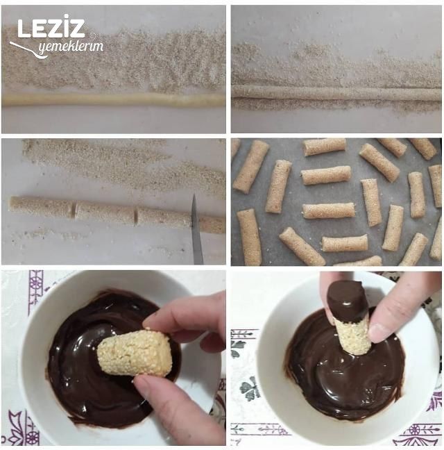 Tahinli Susamlı Kurabiye Tarifi