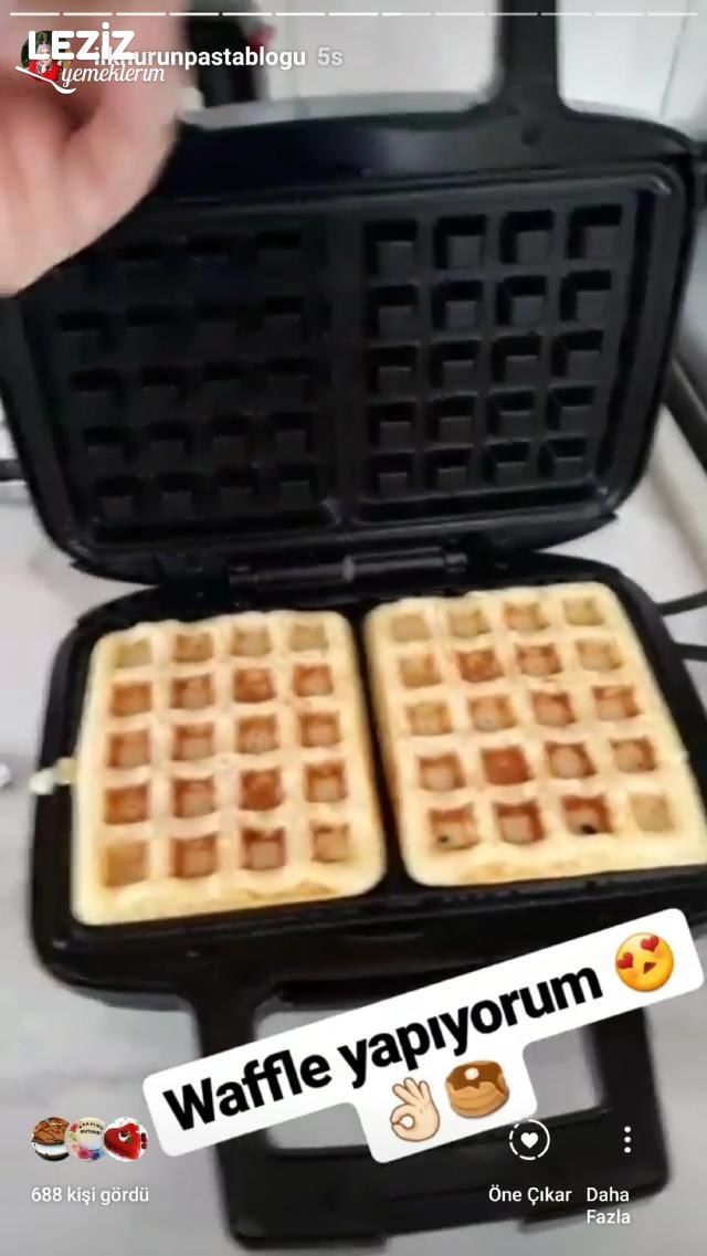 Waffle Tarifi (Ev Yapımı - Harika Lezzet)