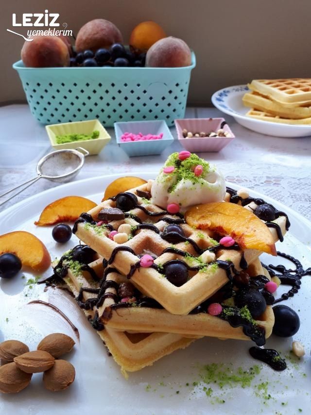 Waffle Tarifi (Ev Yapımı - Harika Lezzet)