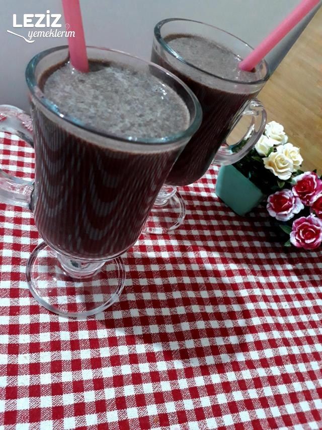 Muzlu Kakaolu Süt Leziz Yemeklerim