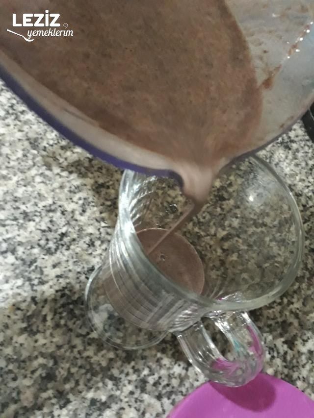 Muzlu Kakaolu Süt Leziz Yemeklerim
