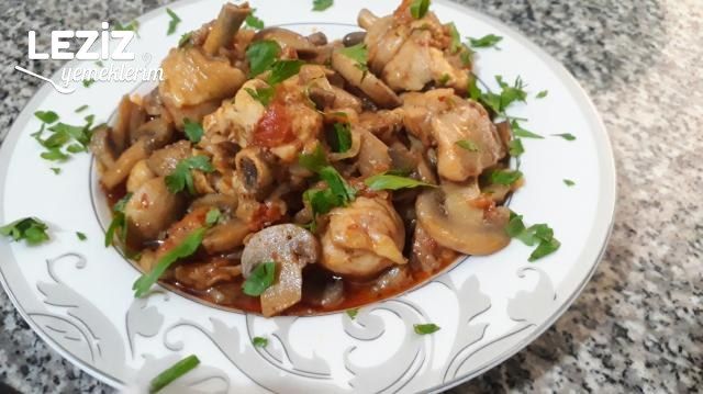 Tavuklu Mantarlı Sote Tarifi