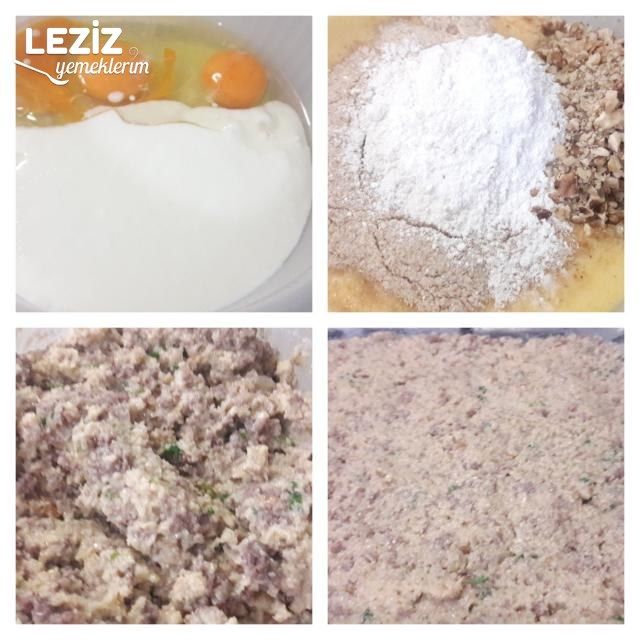 İçli Köfte Tadında Kaşarlı Kek