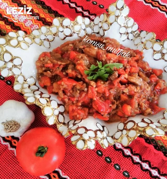Kışlık Patlıcan Salatası