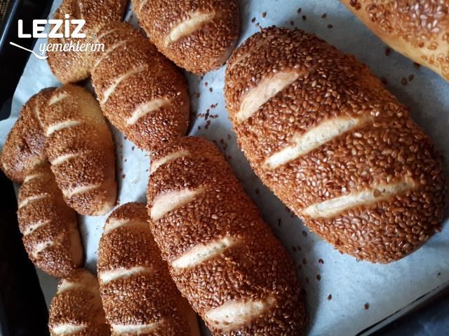 Simit Poğaça (Kaşarlı - Sucuklu)