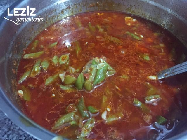 Tavuklu Yeşil Fasulye Sulusu