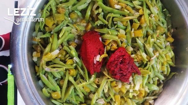 Taze Fasulye Kavurması (Dondurucudan)