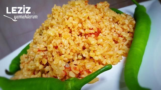 Nefis Acılı Domatesli Bulgur Pilavı (Tam Ölçü)