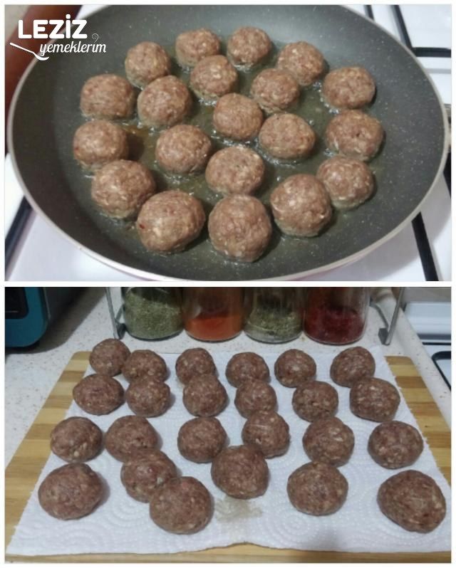 Domates Soslu Nefis Köfte Tarifi