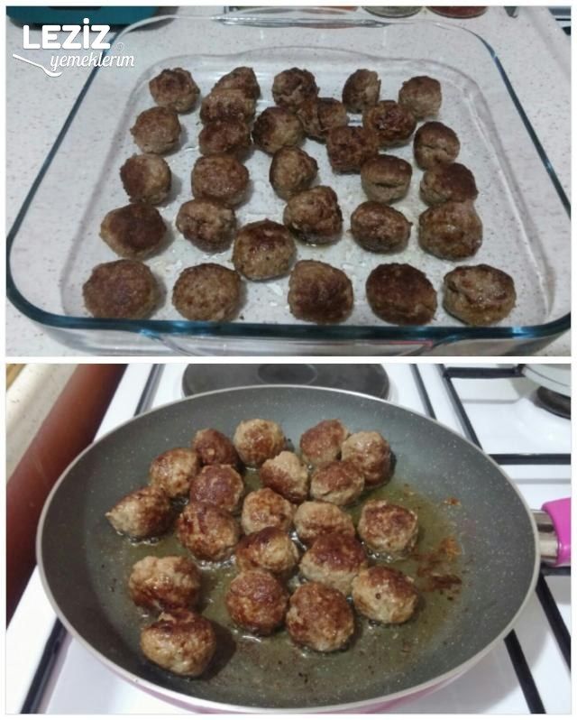 Domates Soslu Nefis Köfte Tarifi
