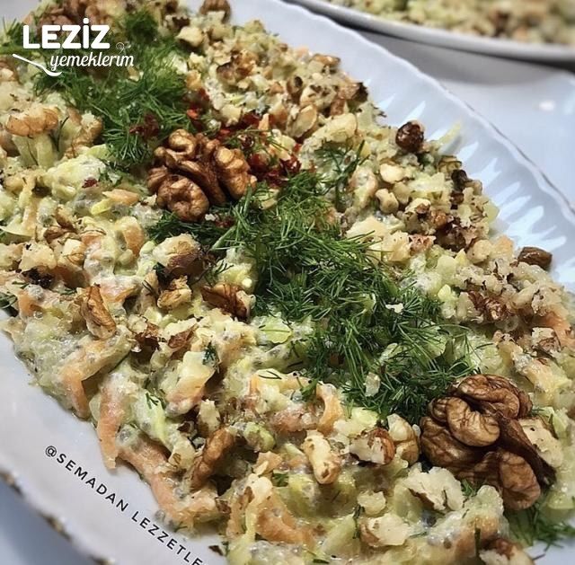 Chia Tohumlu Havuçlu Kabaklı Salata