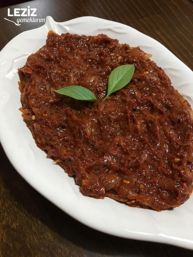 Urfa Usulü Acı Ezme