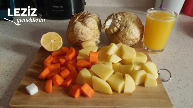 Portakallı Kereviz Yemeği Tarifi