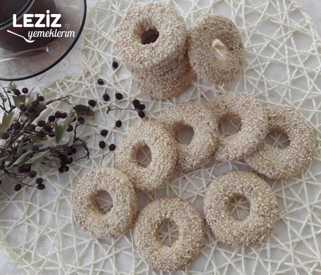 Susamlı Bisküvi Tarifi