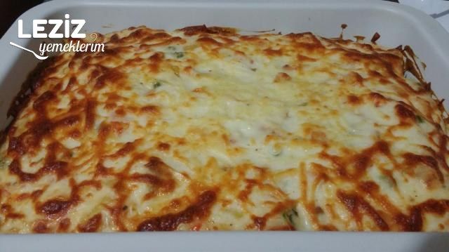 Beşamel Soslu Tavuklu Bezelye