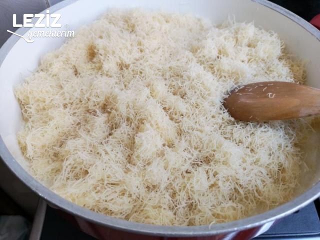 Muhallebili Kadayıf (Çıtır Çıtır)