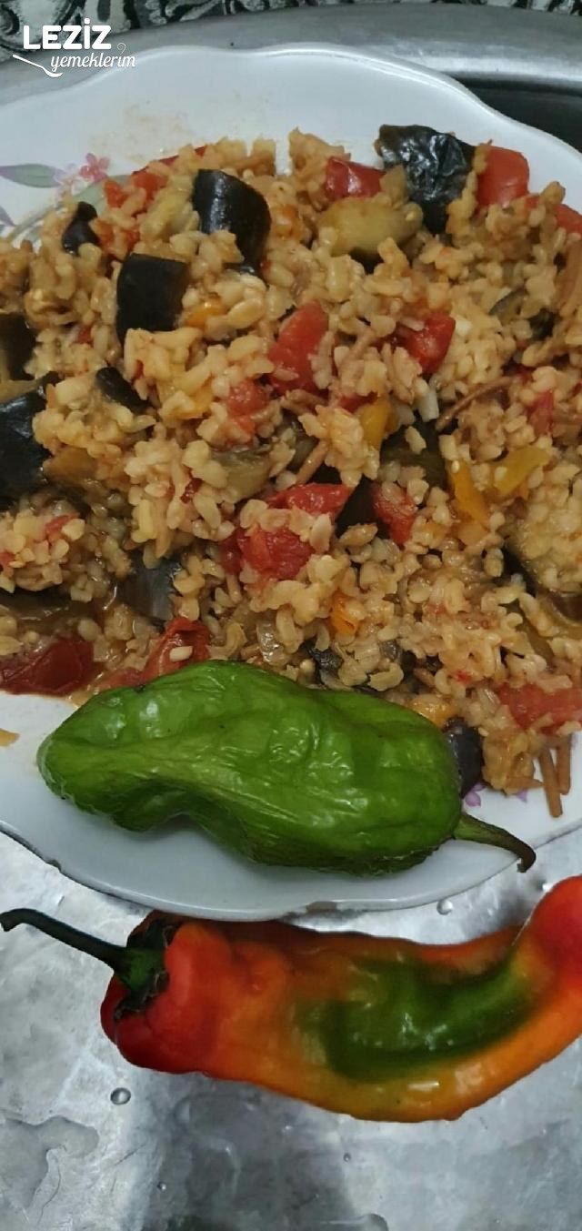 Sebzeli Bulgur Pilavı