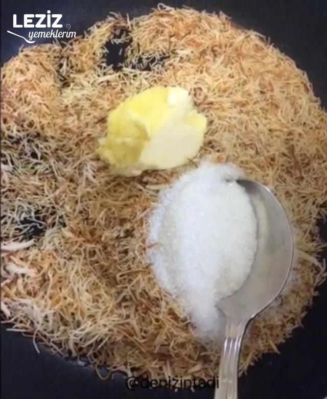 Kadayıflı Güllaç