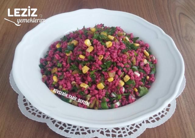 Muhteşem Şalgamlı Bulgur Salatası