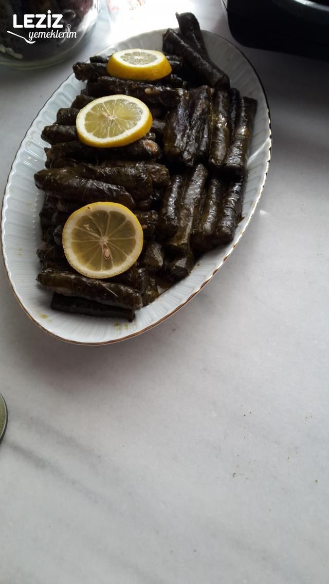 Pişmeyen İç Harçtan Zeytinyağlı Sarma (Tüm Aşamalarla)