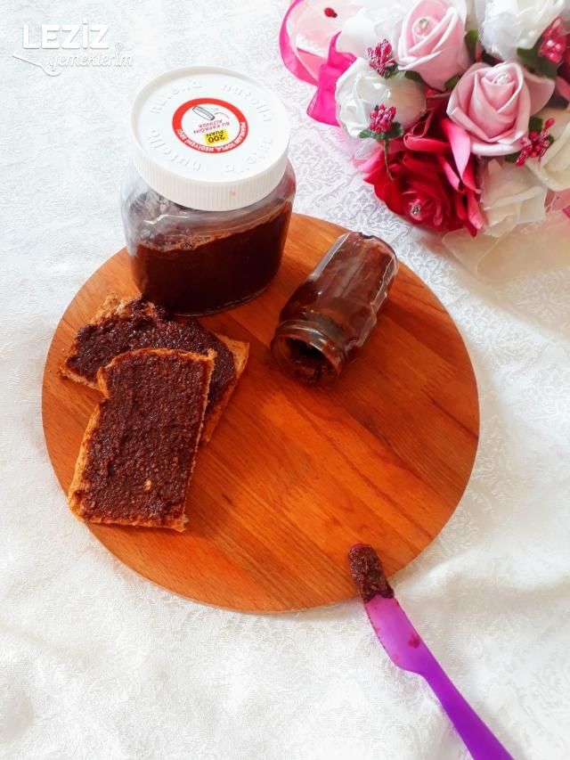 Kahvaltılık Sürülebilir Çikolata Tarifi (Hurmalı Ve Şekersiz)