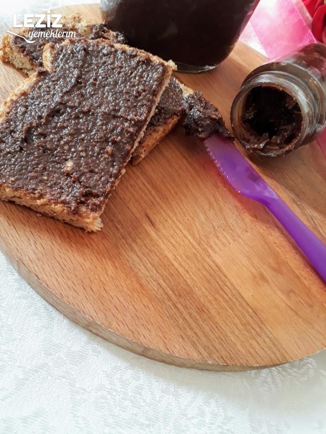 Kahvaltılık Sürülebilir Çikolata Tarifi (Hurmalı Ve Şekersiz)