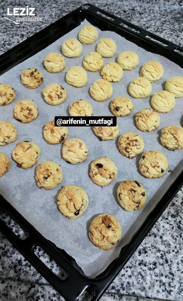 Kuru Yemişli Kurabiye