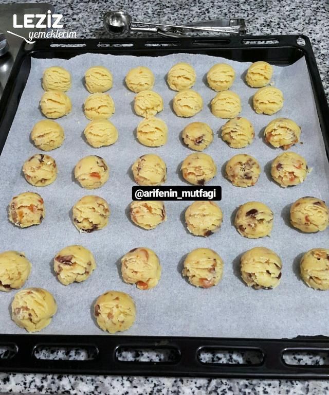 Kuru Yemişli Kurabiye