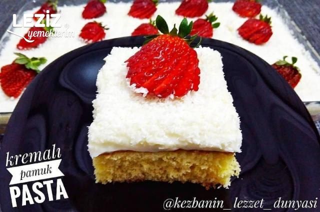 Kremalı Pamuk Pasta
