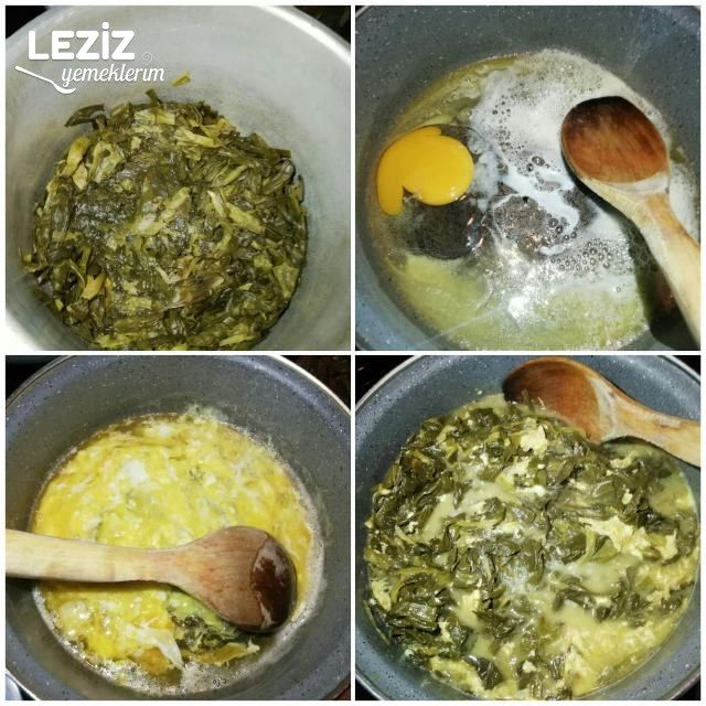 Yumurtalı Çiriş Otu Kavurması