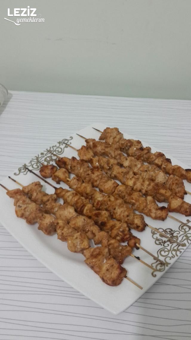 Fırında Tavuk Çöp Şiş