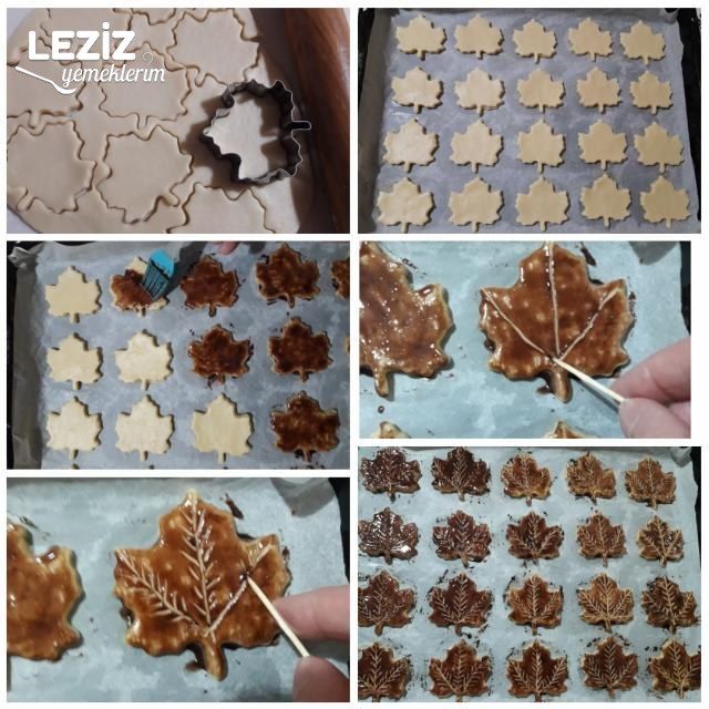 Tuzlu Yaprak Kurabiye (Ağızda Dağılan)