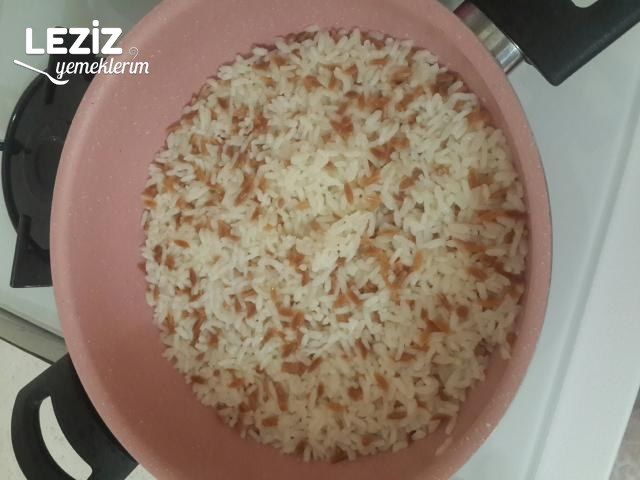 Islatmadan Pirinç Pilavı