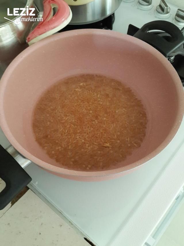 Islatmadan Pirinç Pilavı