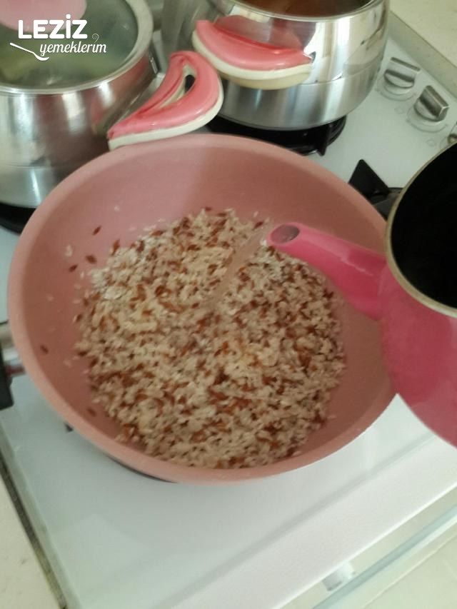 Islatmadan Pirinç Pilavı