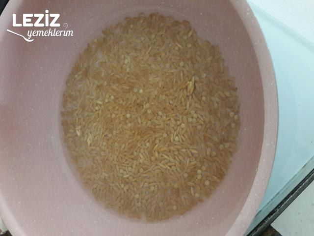 Islatmadan Pirinç Pilavı