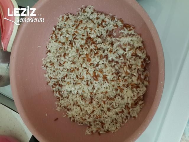 Islatmadan Pirinç Pilavı