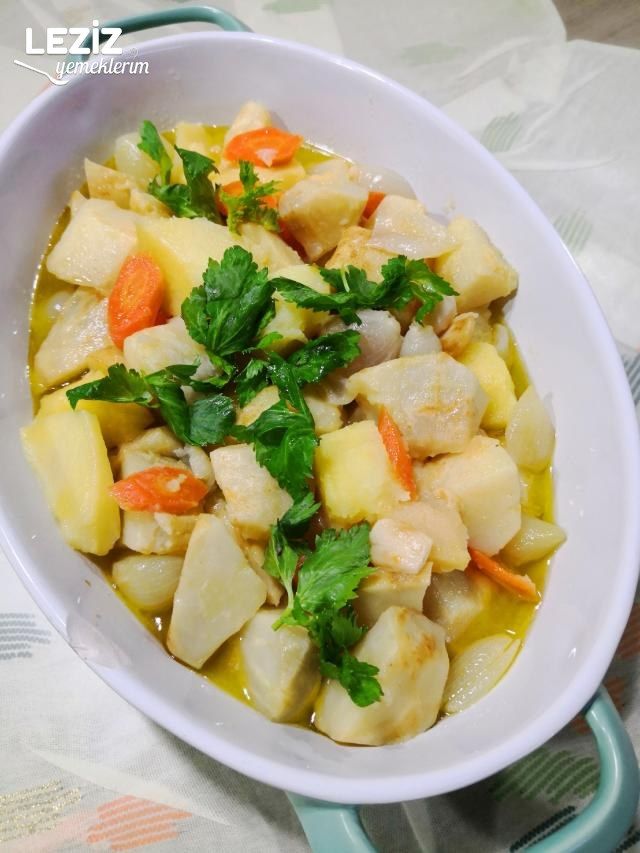 Portakallı Ayvalı Kereviz Yemeği Tarifi