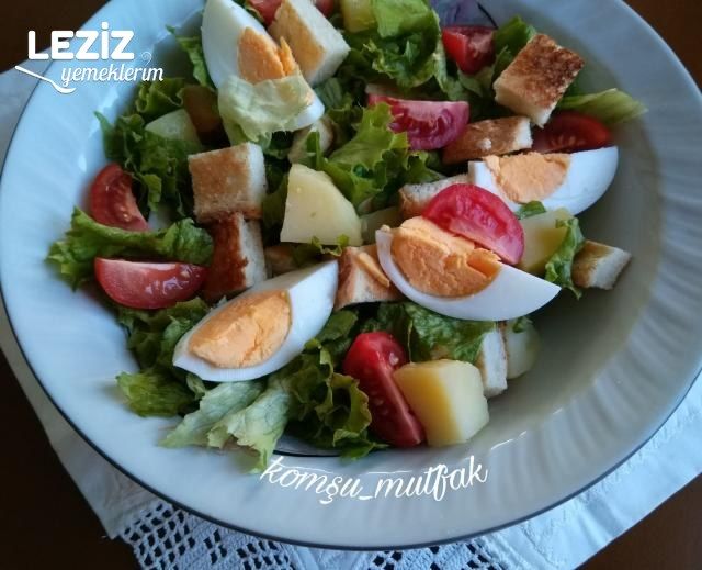 Soslu Patates Salatası