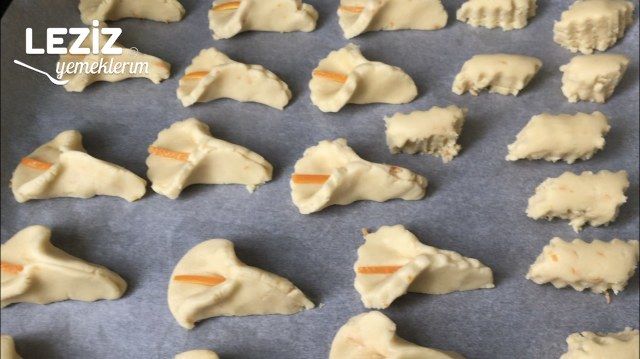 Portakallı Çiçek Kurabiye