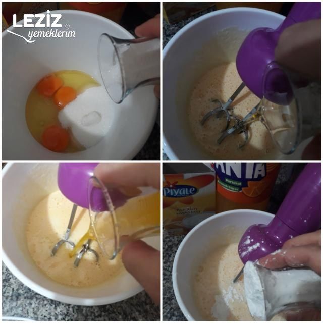 Sade Fantalı Kek Leziz Yemeklerim