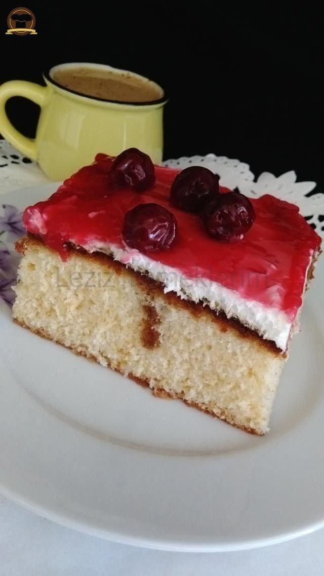 Vişneli Pasta Leziz Yemeklerim