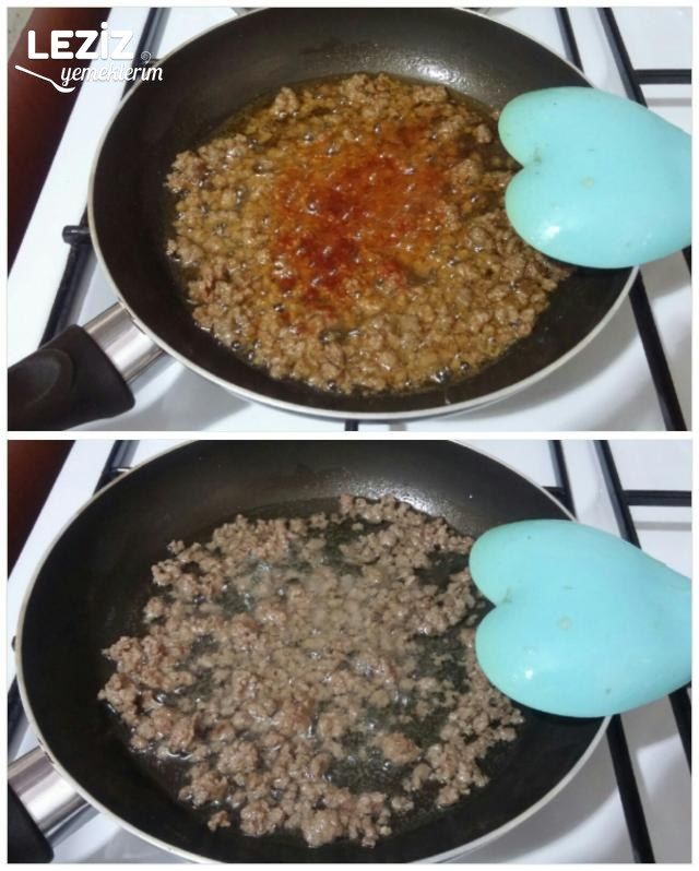 Enfes Kıymalı Taze Fasulye Boranisi