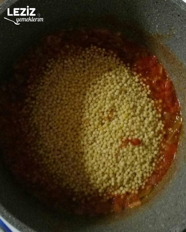 Sebzeli Kuskus Pilavı