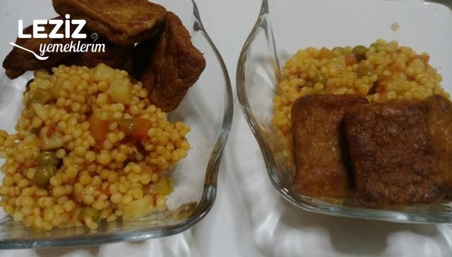 Sebzeli Kuskus Pilavı