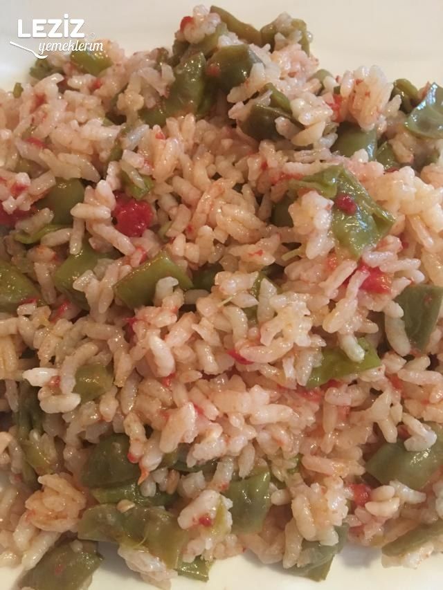 Taze Fasülyeli Pilav