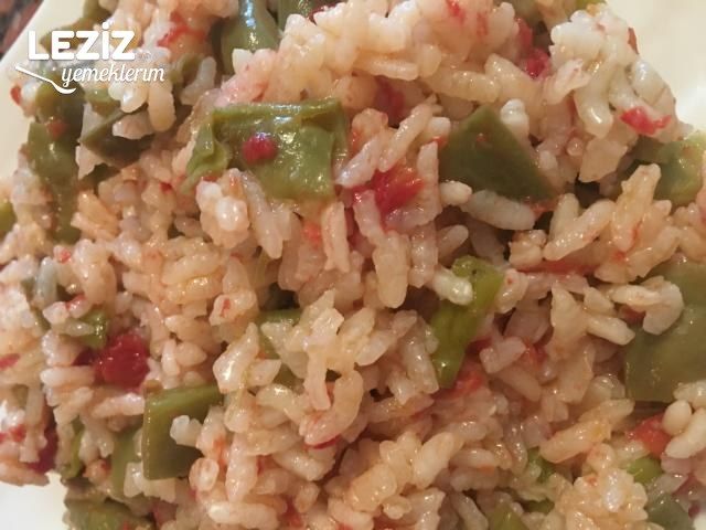 Taze Fasülyeli Pilav