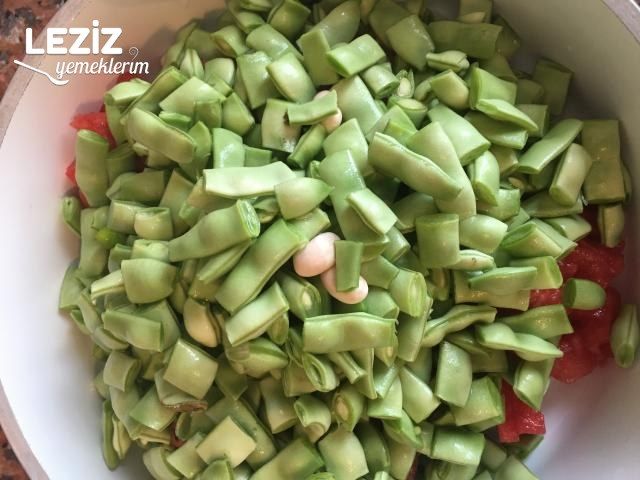 Taze Fasülyeli Pilav