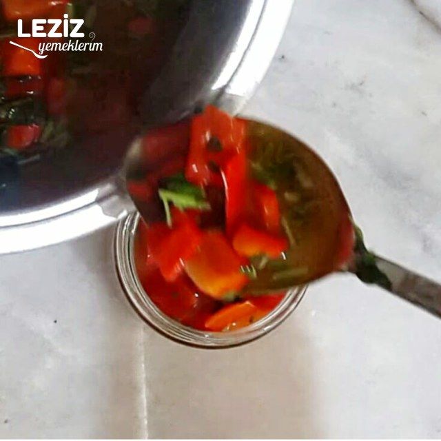 Şipşak Kapya Biber Turşusu (Haşlayarak)